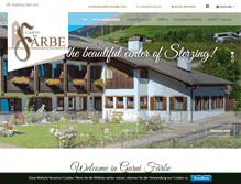 Tablet Screenshot of garni-faerbe.com
